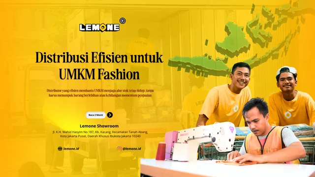 Distribusi Efisien untuk UMKM Fashion