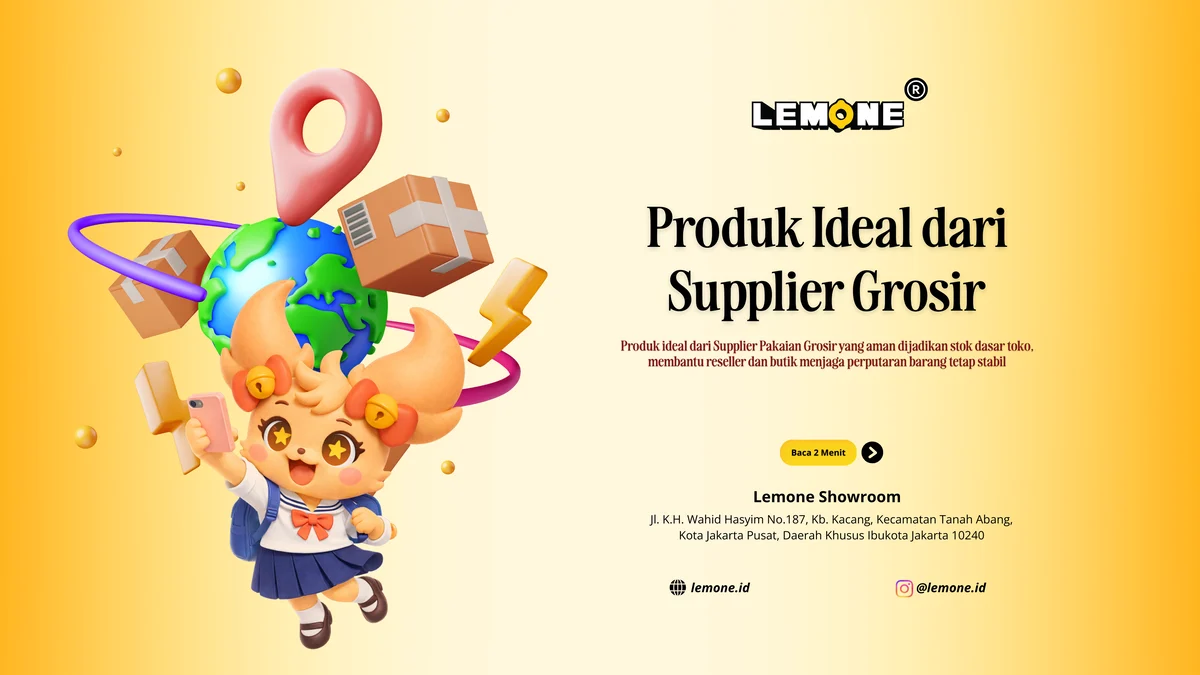 Produk Ideal dari Supplier Grosir