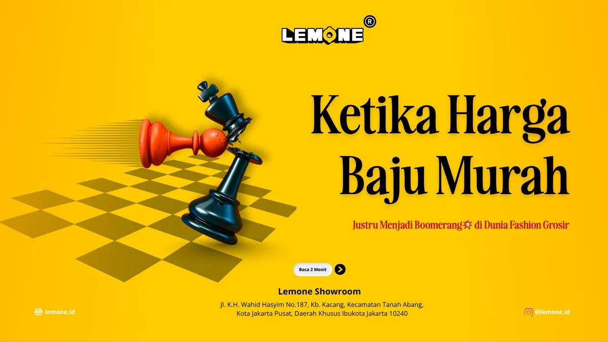 Ketika Harga Baju Murah Justru Jadi Bumerang