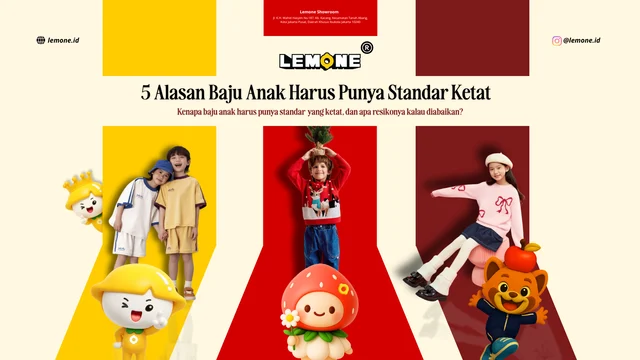5 Alasan Kenapa Baju Anak Harus Punya Standar Ketat
