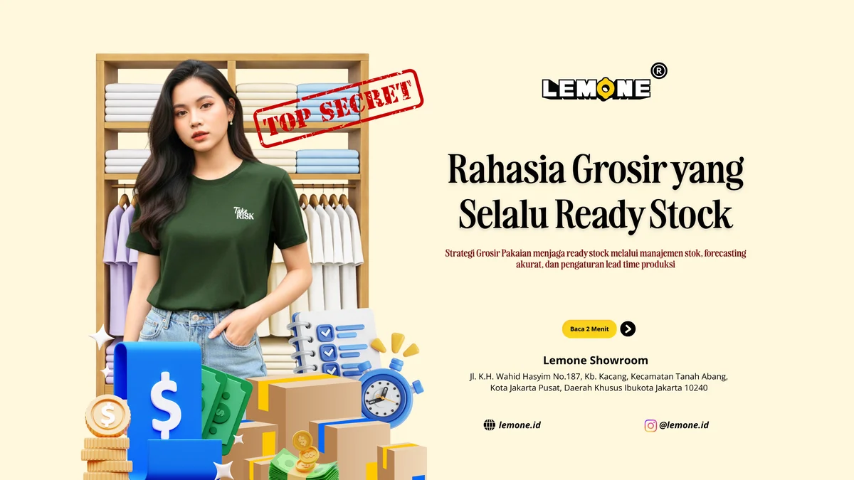 Rahasia Grosir yang Selalu Ready Stock