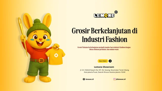 Grosir Berkelanjutan di Industri Fashion