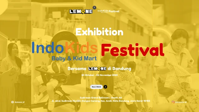 Keseruan Pameran Lemone di IndoKids Festival 2025 Bandung