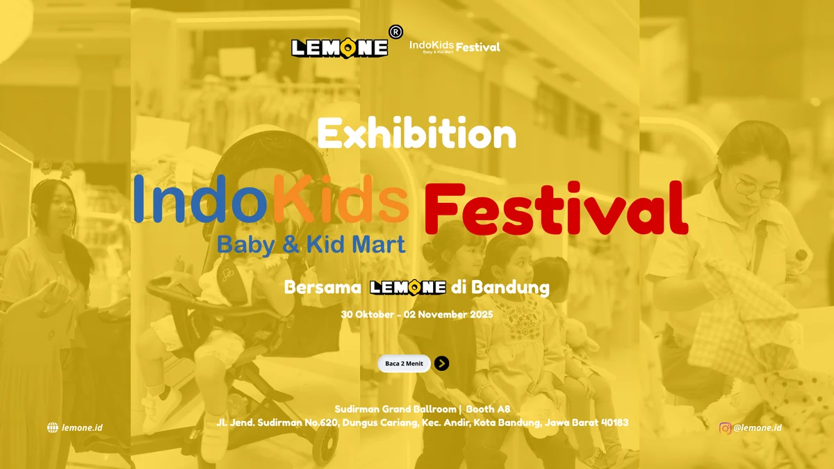 Keseruan Pameran Lemone di IndoKids Festival 2025 Bandung