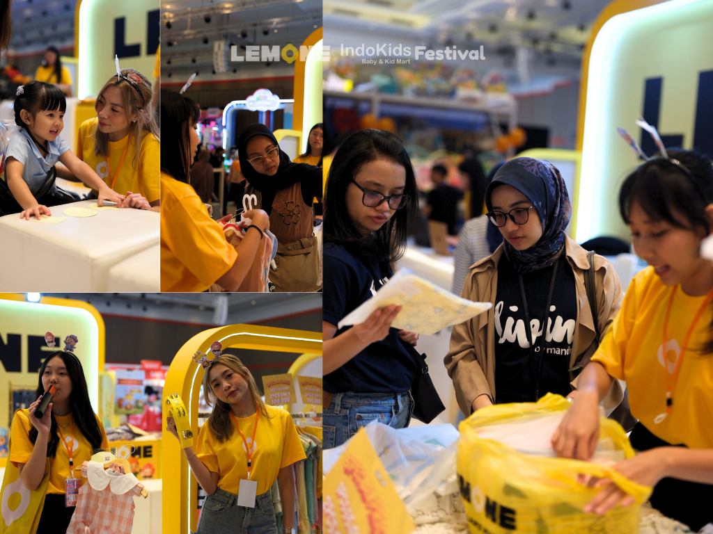 Keseruan Pameran Lemone di IndoKids Festival 2025 Bandung
