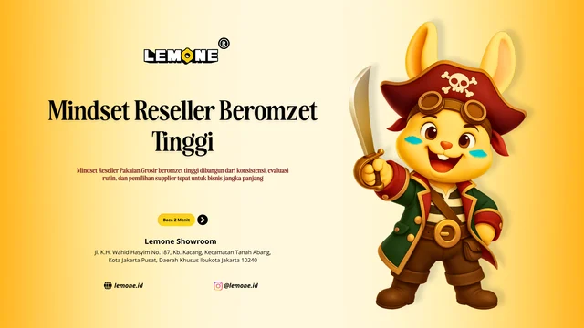 Mindset Reseller Beromzet Tinggi