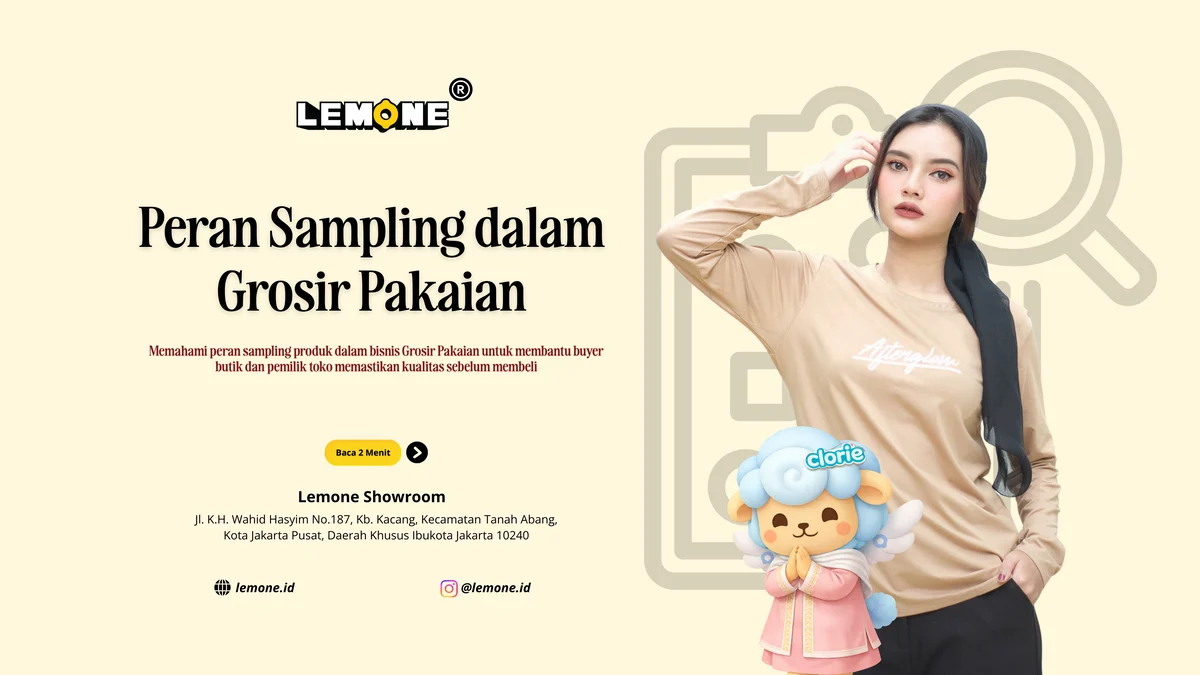 Peran Sampling dalam Grosir Pakaian