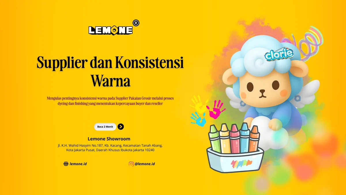 Supplier dan Konsistensi Warna