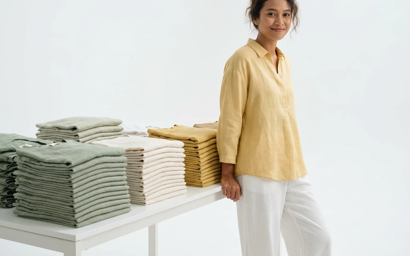 Produk grosir Lemone tertata rapi